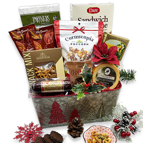 Gourmet Christmas Gift Basket