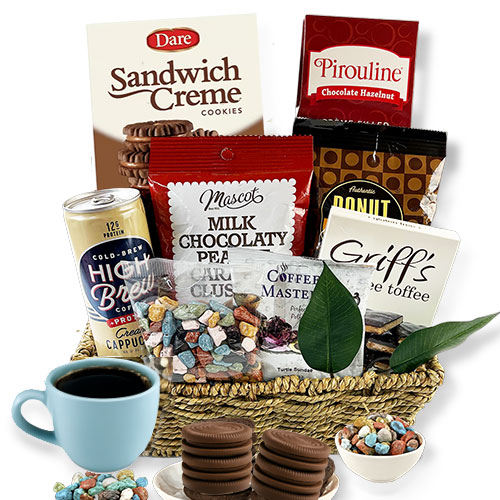 Chocolate & Coffee Chocolate Gift Basket