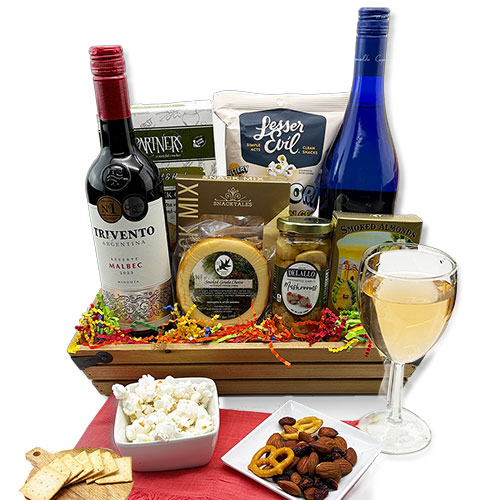 Cheers Wine Gift Basket