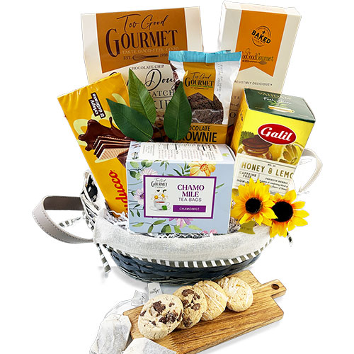 Tea & Cookies Gift Basket