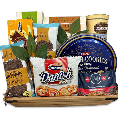 Executive Sweet Cookie Gift Basket