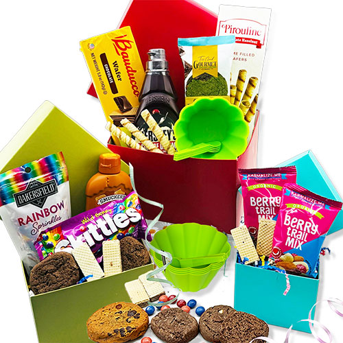Sundae Night Special Ice Cream Gift Basket