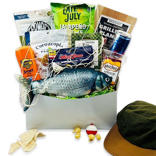 Eat. Sleep. Fish Fishing Basket