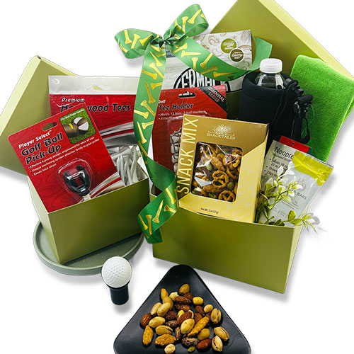 Score Low! Golf Gift Basket